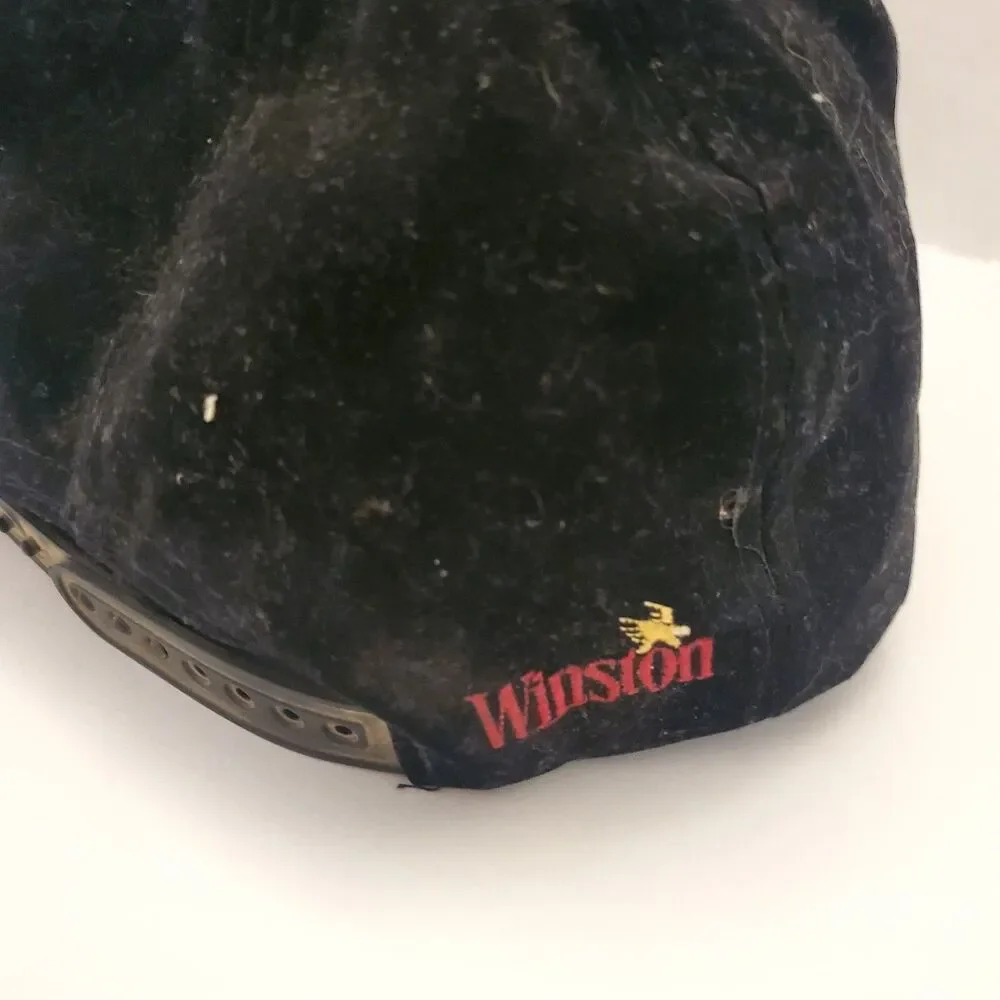 Vintage 90's Winston Racing Team Snapback Hat Cap Embroidered Nascar
